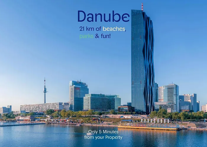 Cozy 1br By Danube & Millennium Tower Long Βιέννη